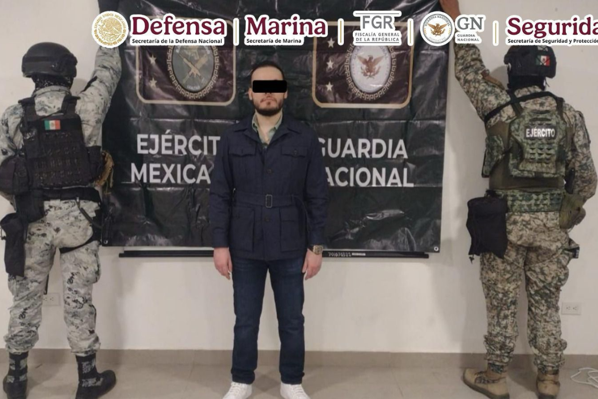 Kevin Alonso “N”, alias “200”, colaborador de los Chapitos, es detenido en Sinaloa, confirma Omar García Harfuch