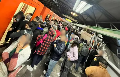 Metro CDMX: desalojo de tren en Línea B genera caos este jueves 20 de febrero