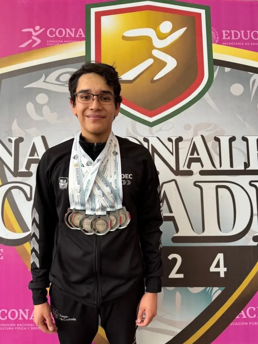 José Manuel Alvarado Camarillo listó para particpar en el Primer Campeonato Juvenil de las Américas / Foto: Gobierno de Coahuila