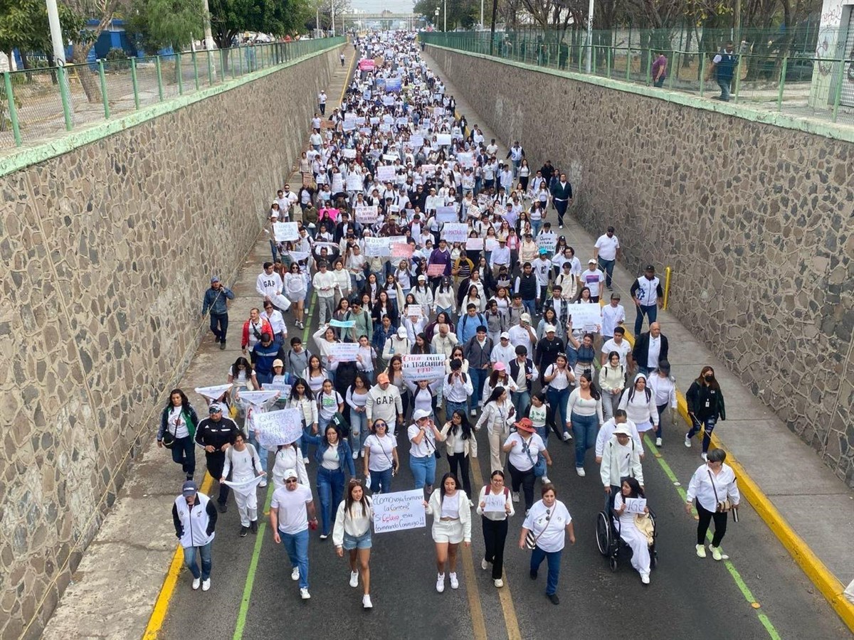 Estudiantes de Celaya. Foto: Jesús Padilla