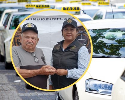 Abuelito recupera maletín con dinero tras olvidarlo en un taxi en Mérida