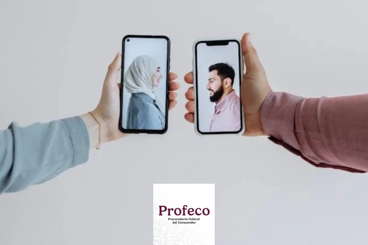 Aplicaciones para citas/Logo Profeco Foto: Pexels | Profeco