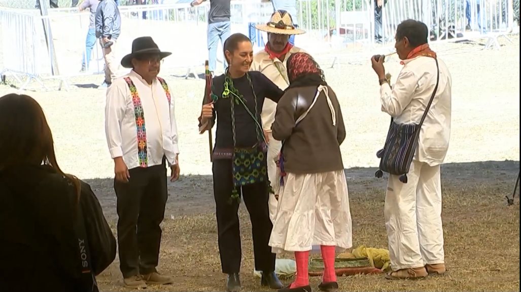 En qué consiste la ceremonia Audam que se le realizó a la Presidenta Sheinbaum en su visita a Durango