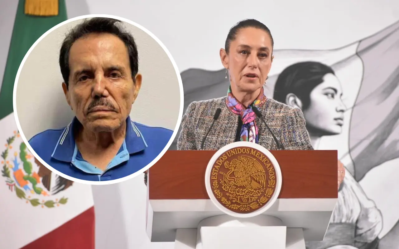 Claudia Sheinbaum e Ismael El Mayo Zambada. Foto: Enrique Pérez Huerta / X (@LuisKuryaki)