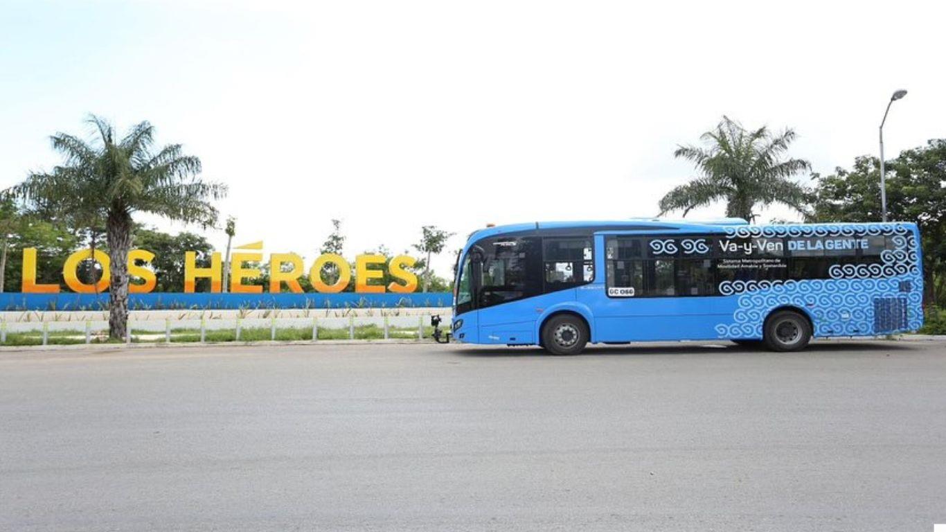 ¿Cuáles son las líneas de autobús que pasan por la zona?. Foto: ATY