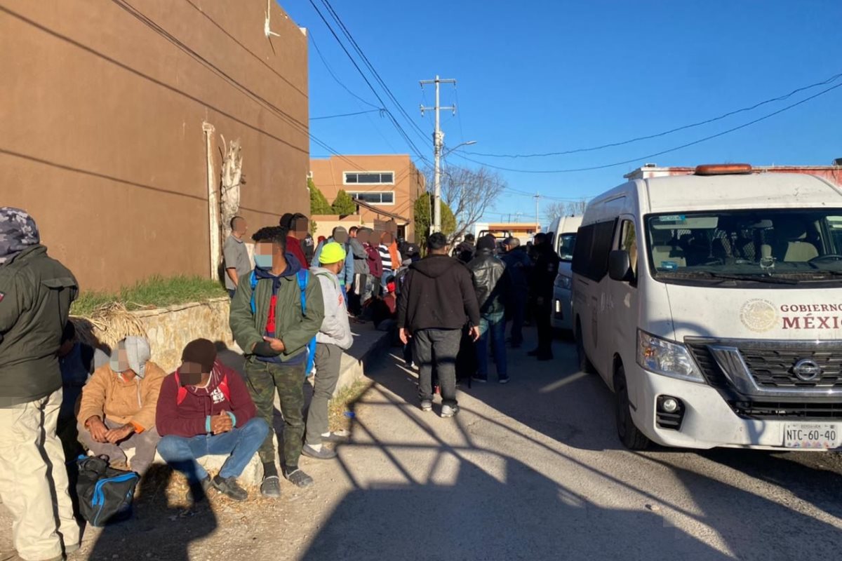 Algunos días se reciben solo una o dos personas, mientras que en otros pueden llegar hasta 15 o 20 repatriados entre Acuña y Piedras Negras./Foto: Instituto Nacional de Migración