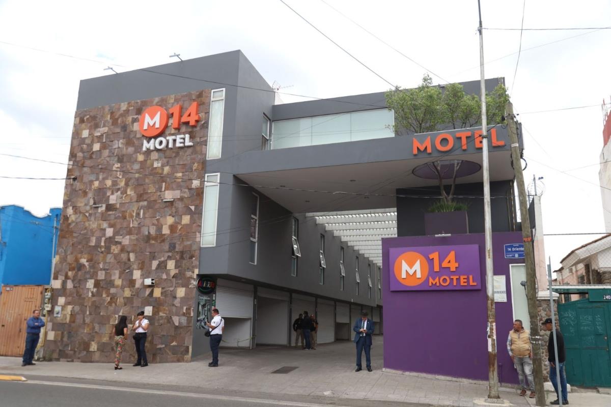 Motel M14 de la Ciudad de Puebla Foto: Carlos Moreno