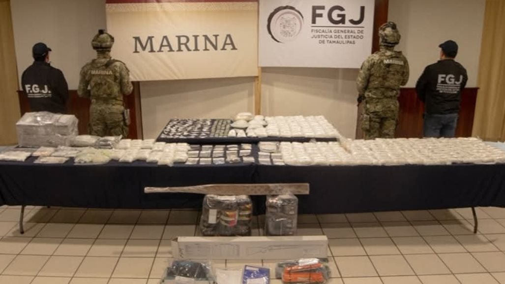 Decomisan más de 22 mil dosis de cocaína, drogas sintéticas y animales exóticos en Altamira