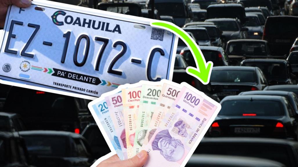 Placas vehiculares en Coahuila: ¿Cómo ganar 50 mil pesos en el replaqueo 2025? 