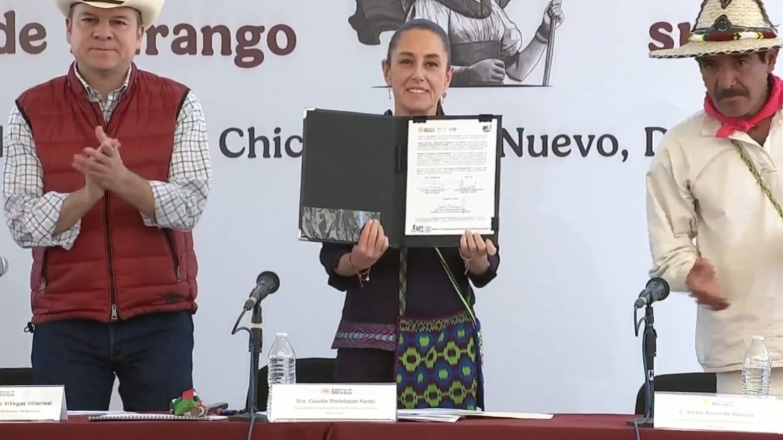 Claudia Sheinbaum en Durango: ¿cuál fue el convenio en el que participó? 