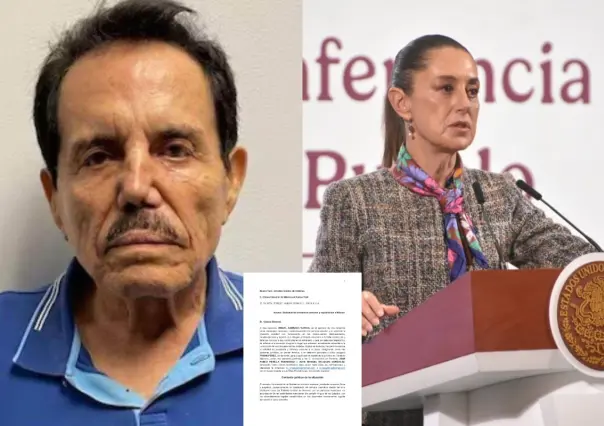 Revelan carta que envió El Mayo Zambada a Claudia Sheinbaum