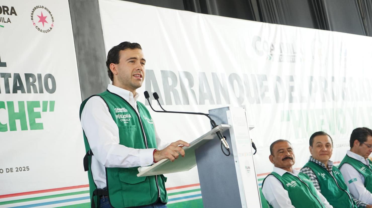 Gabriel Elizondo. Foto de Mejora Coahuila.