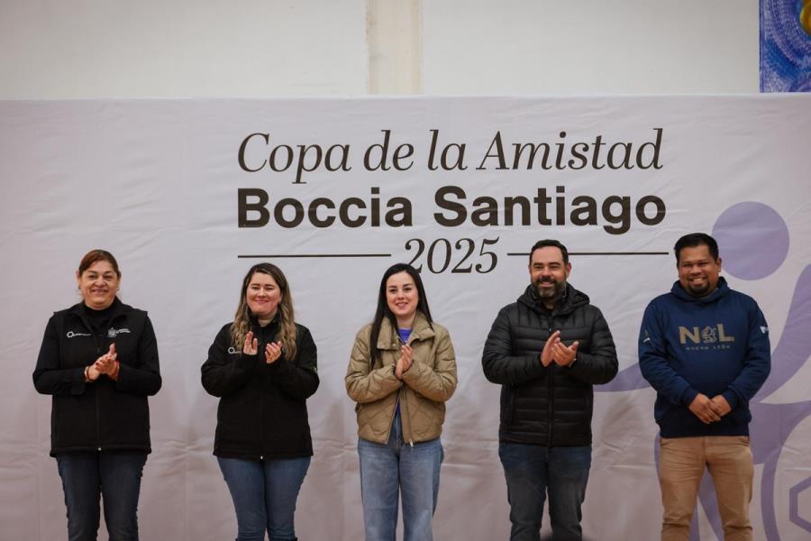 DIF Santiago organiza la primera copa de la amistad Boccia 2025