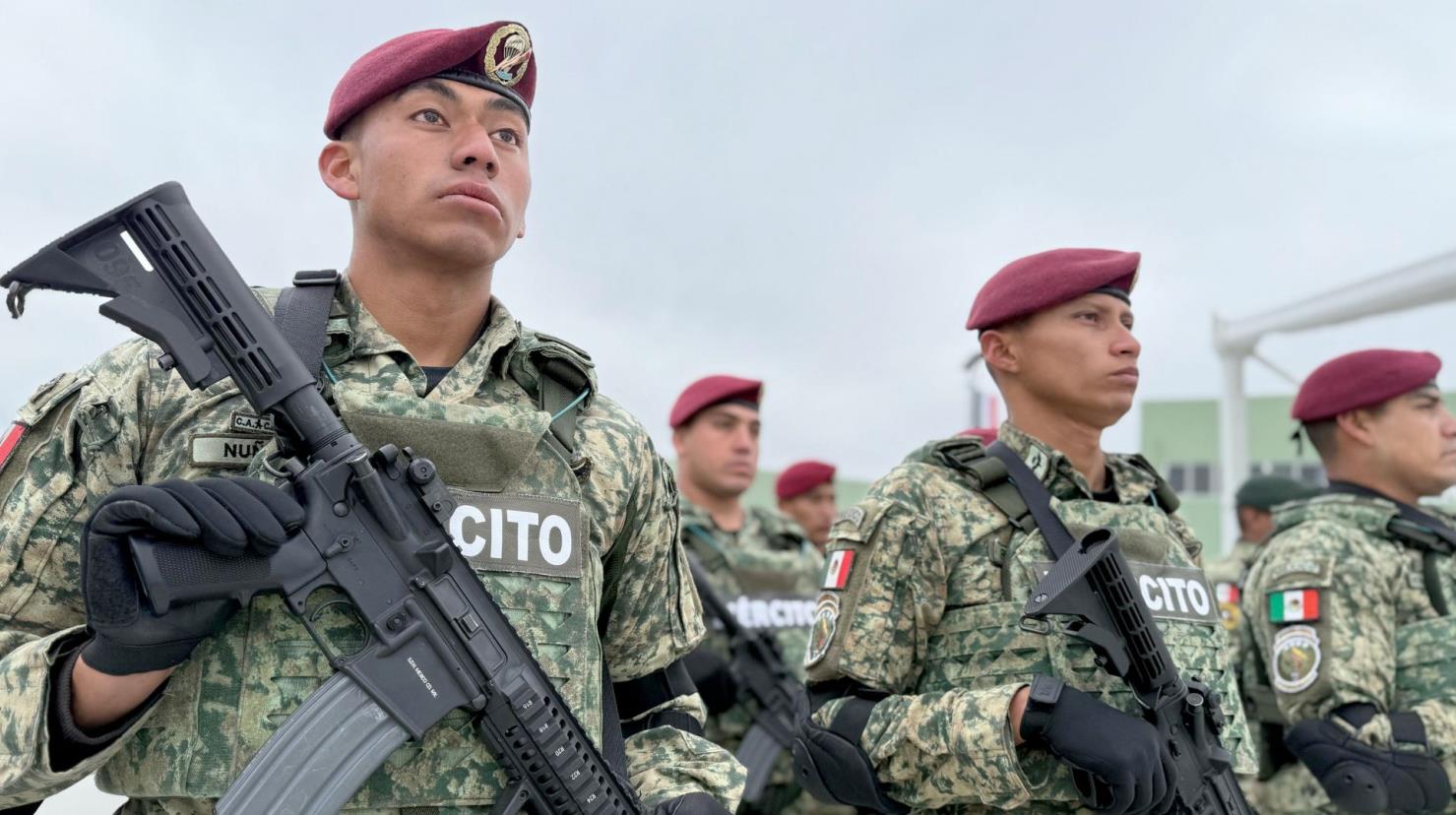 México decomisa 20 millones de dólares en droga y armas en diversos operativos. Foto: Defensa