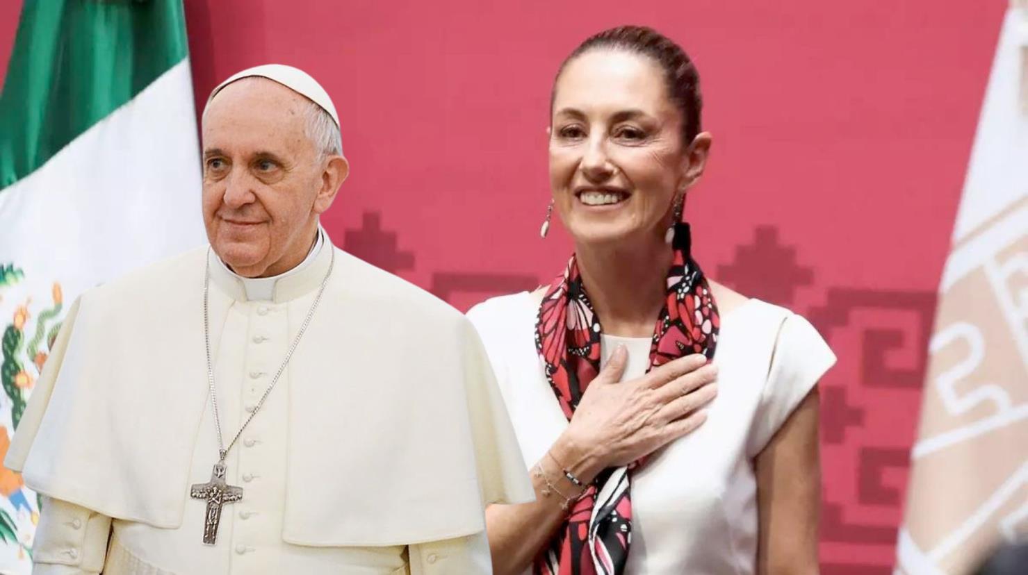 Claudia Sheinbaum lanza mensaje de apoyo a papa Francisco. Foto: POSTA México