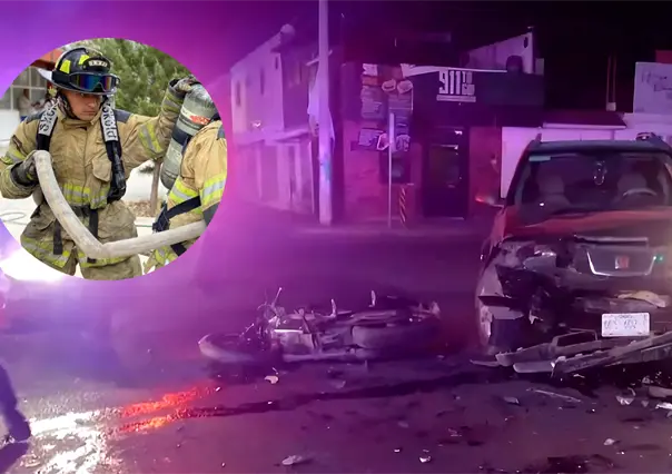 Muere bombero de Durango tras accidente de motocicleta