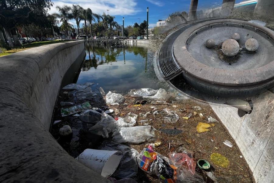 Las Fuentes de Durango que prometían ser emblemáticas y hoy están en total abandono 