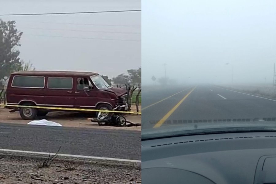 Trágico accidente deja sin vida a persona; se presume que la neblina fue un factor