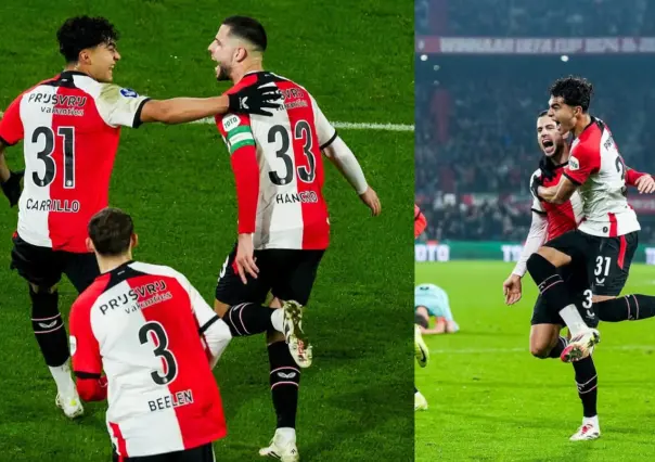 Stephano Carrillo debuta con el Feyenoord de Rotterdam 