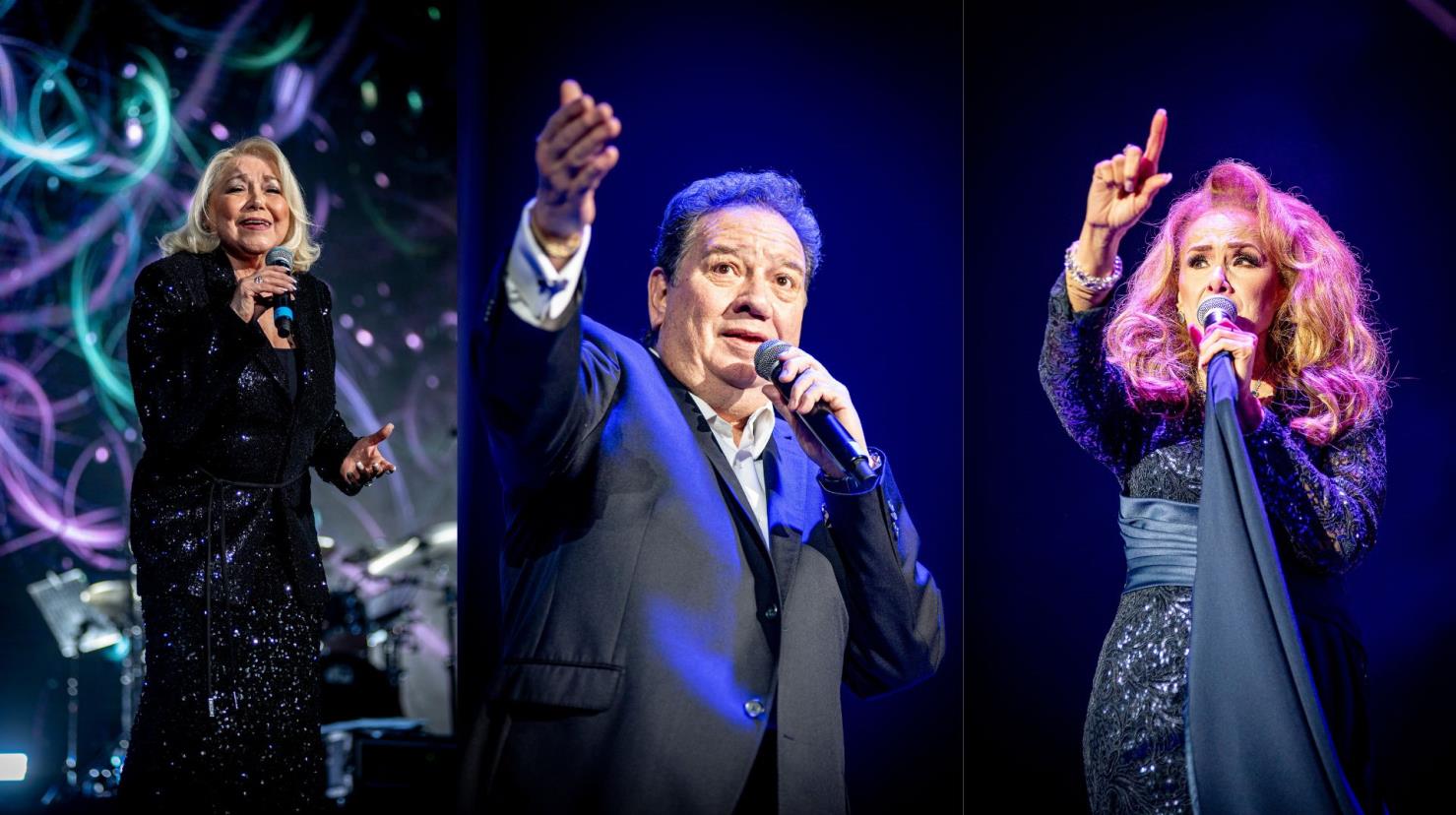 Entre los artistas que forman parte de La Caravana del Amor están Estela Núñez, Jorge Muñiz y Manoella Torres. Foto Cortesía Arena Monterrey/Jesús Pedraza.