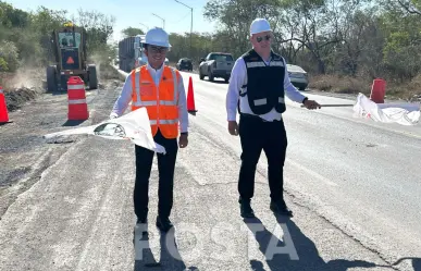 Félix Arratia inicia trabajos de ampliación de la carretera Juárez - Apodaca