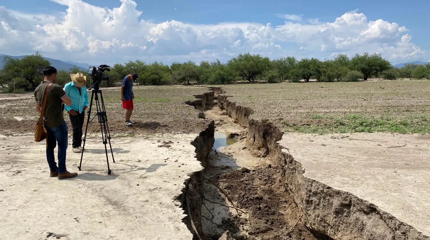 Se trata del quinto sismo en Tamaulipas en este 2025 y lo más destacable es que se registró cerca de las grietas de Tula. Foto: Daniel Espinoza