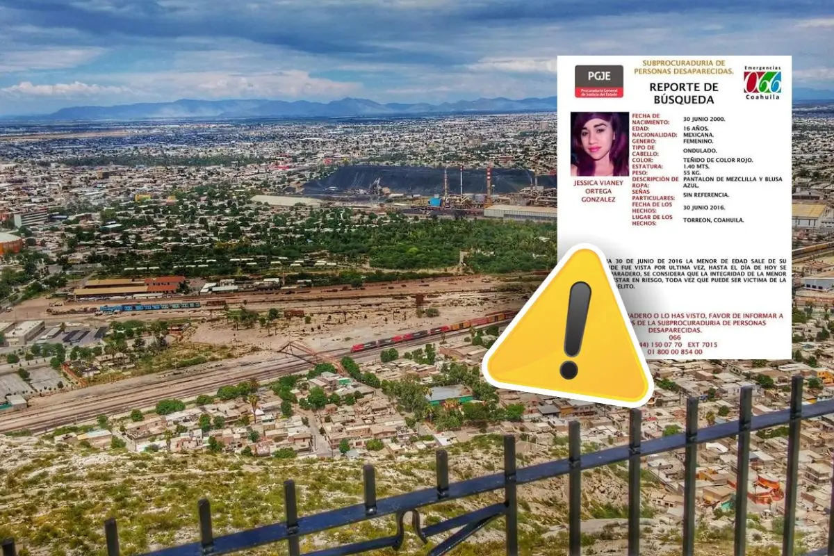 Encuentran cuerpo en Torreón de joven desaparecida / Foto: KAYAK | PGJE | Canva