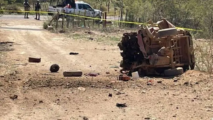 El hallazgo más reciente se dio en González Villarreal, un ejido al norte de San Fernando, donde seis explosivos fueron neutralizados y destruidos por las autoridades. Foto: Redes sociales