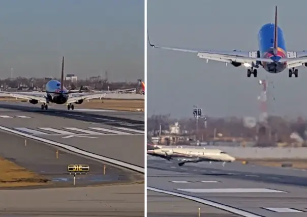 Avión de Southwest Airlines evita choque con jet privado con esta hazaña