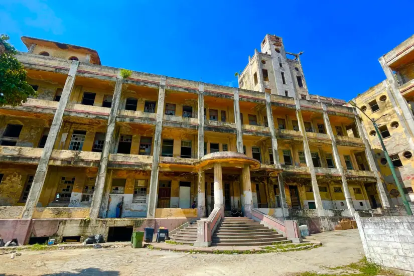 Antiguo hospital Dr. Carlos Canseco de Tampico. Foto: Axel Hassel