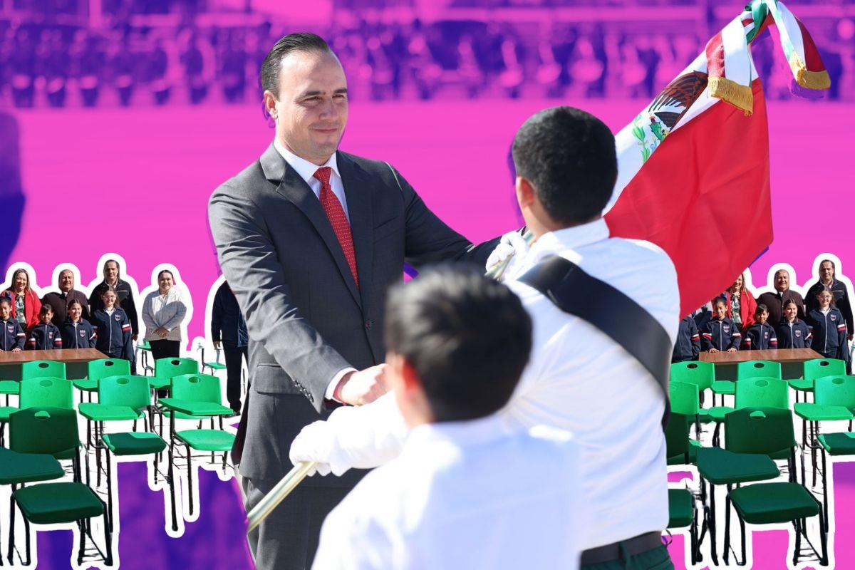 Arranca programa Mejora tu Escuela en Coahuila / Fotos: Gobierno de Coahuila | Canva