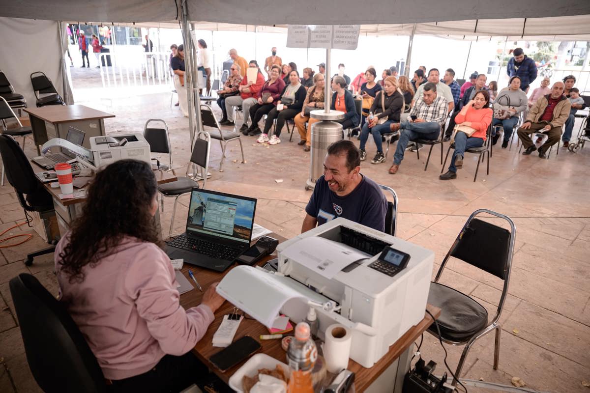 Ciudadanos acuden a pagar el impuesto predial en Saltillo / Foto: Gobierno Municipal de Saltillo