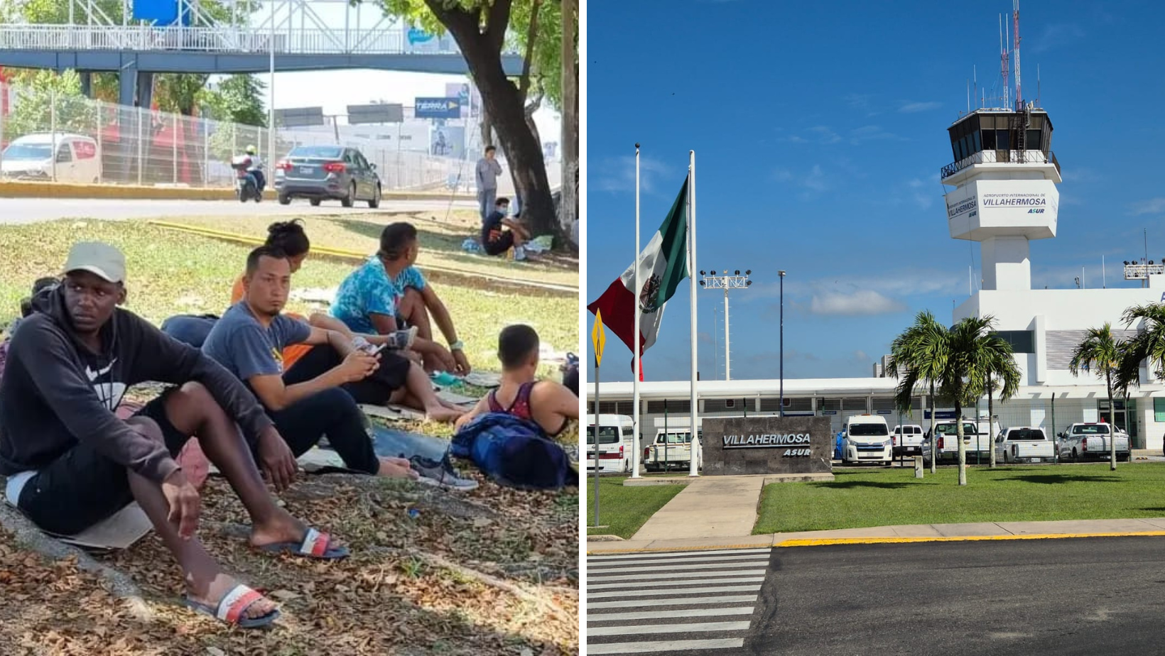 Vuelos con migrantes deportados de Estados Unidos llegan a Tabasco