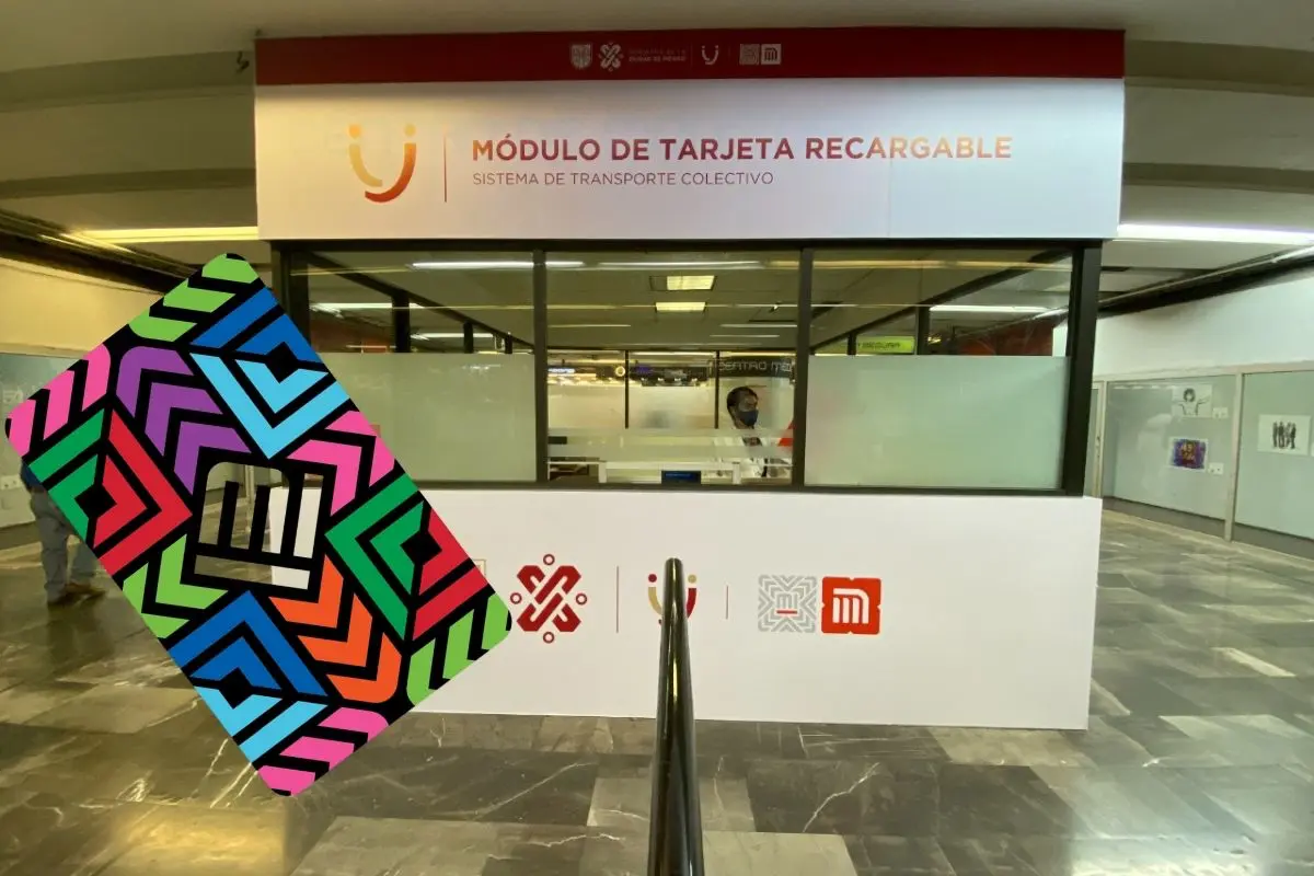 Tarjeta de Movilidad Integrada (MI) frente a módulo de tarjeta recargable del Metro. Foto: STC Metro |Canva
