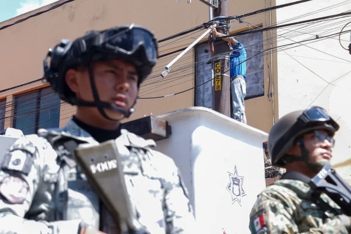 Militares del estado de Puebla Foto: Carlos Moreno