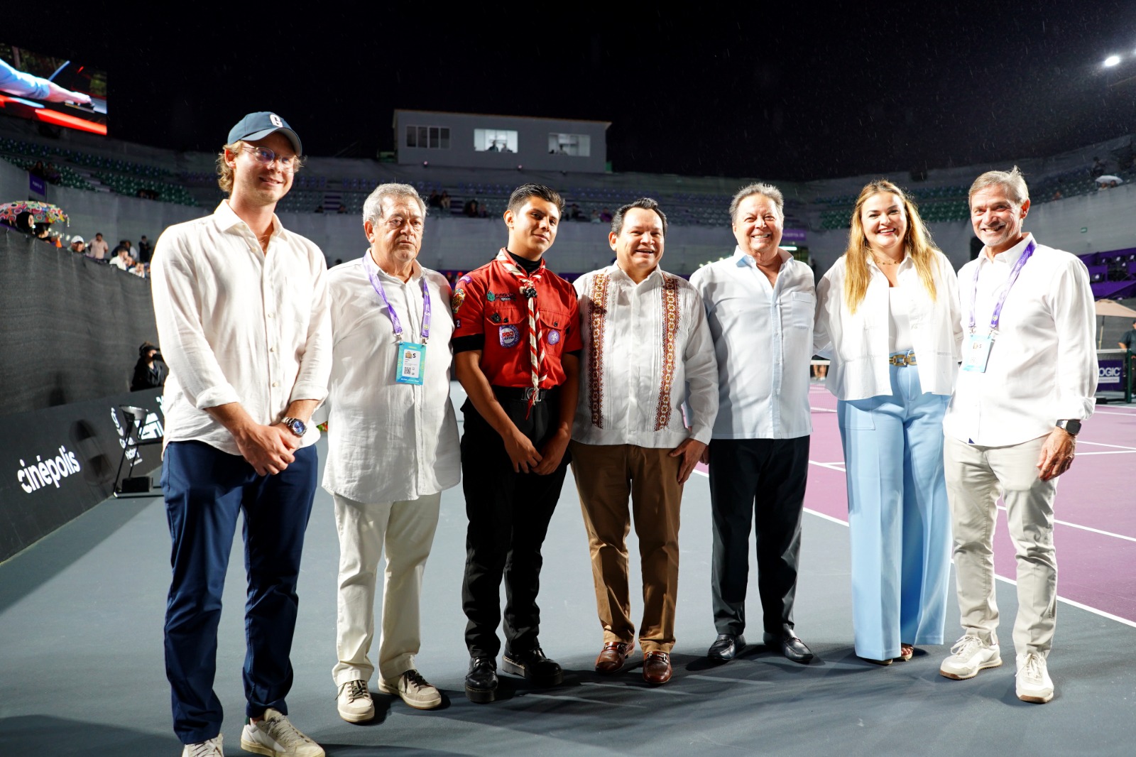 Magna inauguración del Mérida Open WTA 500