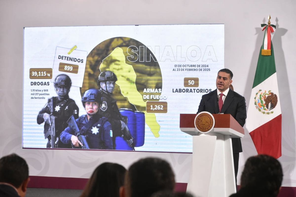 Omar García Harfuch. Foto: Enrique Pérez Huerta