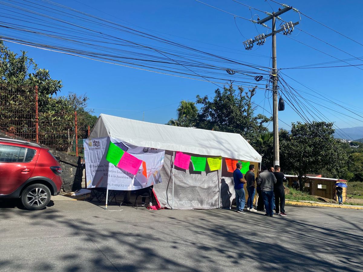 Segundo día de protestas en Veracruz. Foto: Rosalinda Morales.