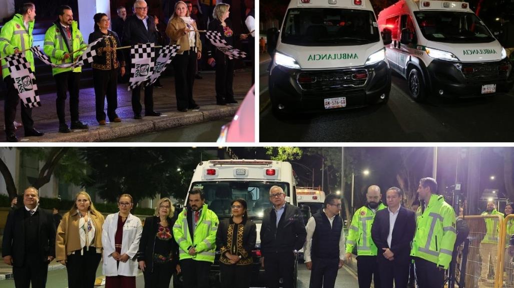 Salud en movimiento: IMSS y Clara Brugada lanzan mil ambulancias al servicio ciudadano