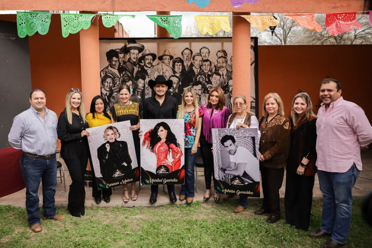 Maribel Guardia, el actor Adrián González y la conductora Carmen Muñoz también son invitados especiales de las Fiestas Mexicanas de Matamoros. Foto: Gobierno de Matamoros