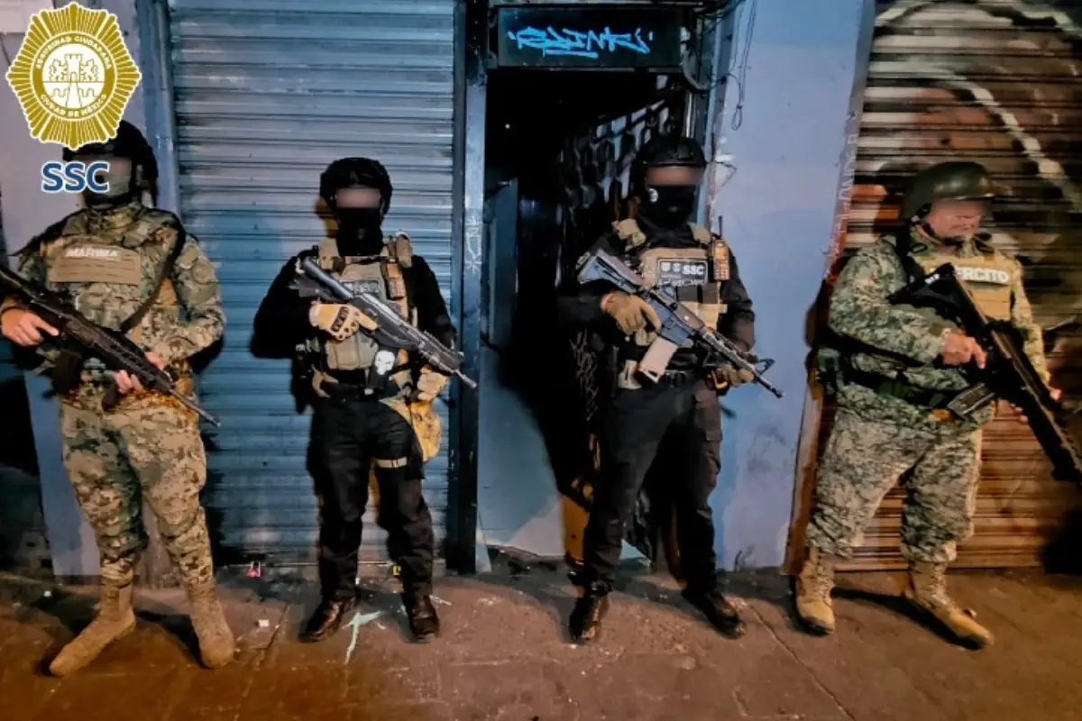 Captura de los presuntos falsificadores. Foto: SSC