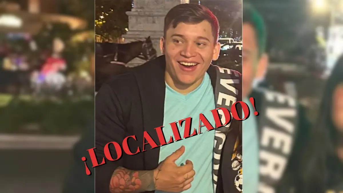 El joven se reportó desaparecido desde el 29 de enero Foto: Especial
