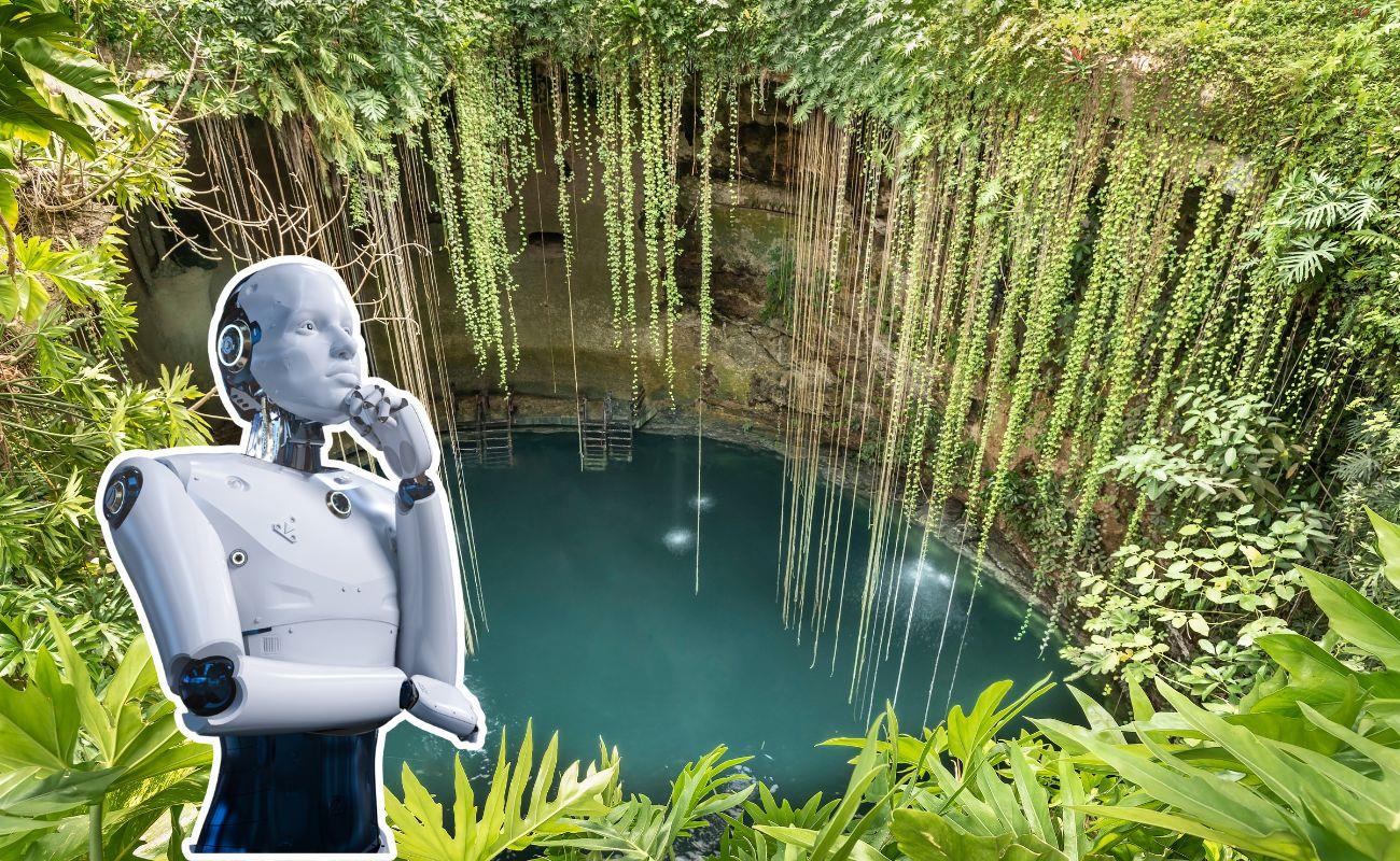 ¿Por qué la IA dice que Valladolid es la ciudad con más cenotes? Foto: Canva