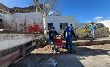 Limpian predio del centro de Mérida y retiran 11 toneladas de basura