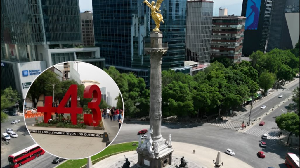 Marchas CDMX: Familiares de los 43 de Ayotzinapa ocupan el Paseo de la Reforma y esto debes saber