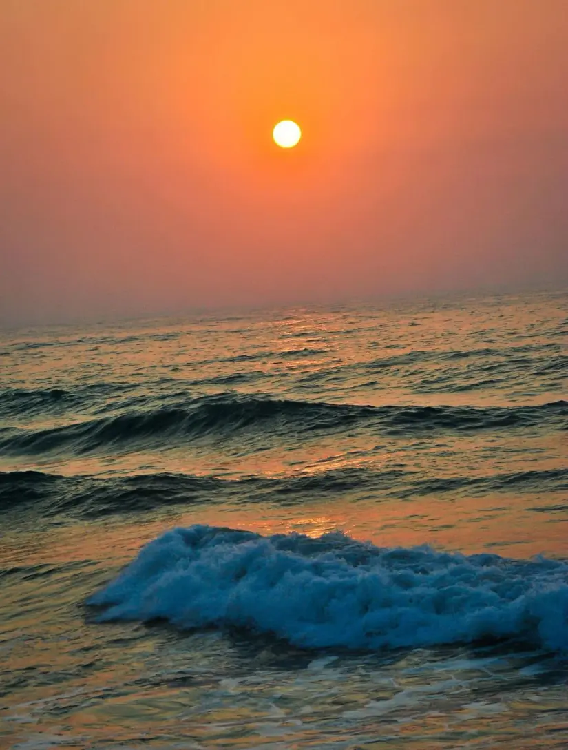 Atardecer en Plata Miramar. Foto: Facebook Playa Miramar Oficial