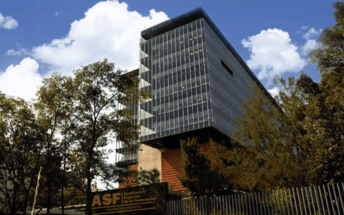 Instalaciones de ASF (Auditoría Superiopr de la Federación). Foto: Redes Sociales