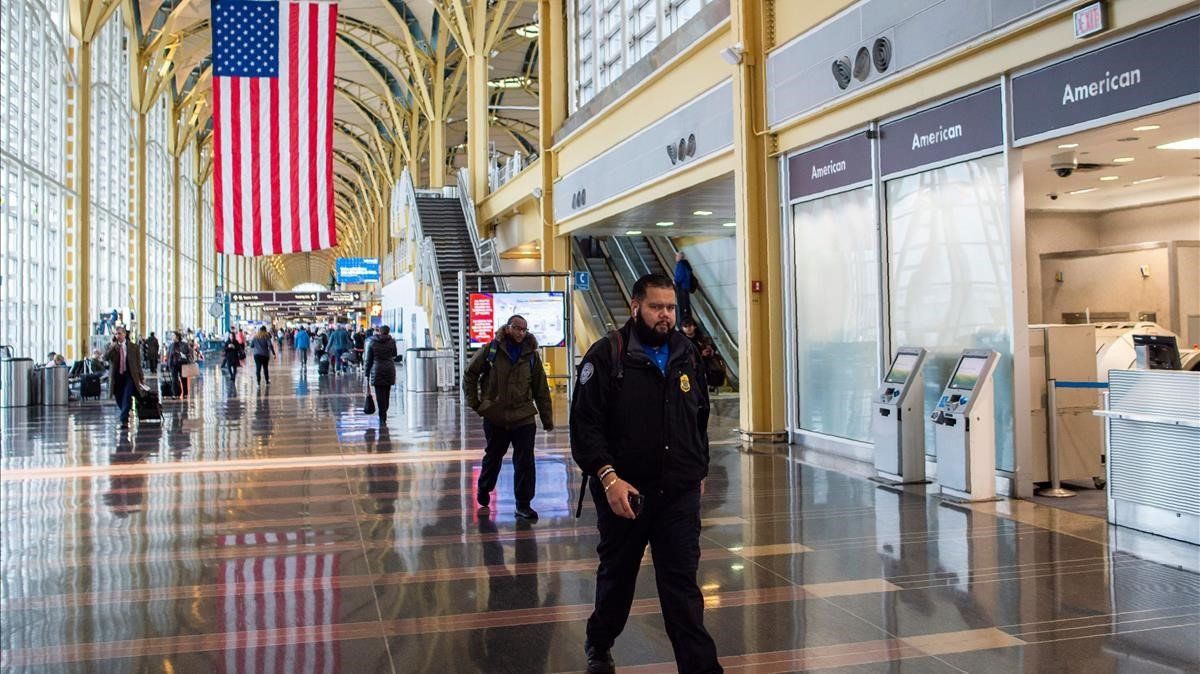 Aeropuerto de USA. Foto: Redes Sociales