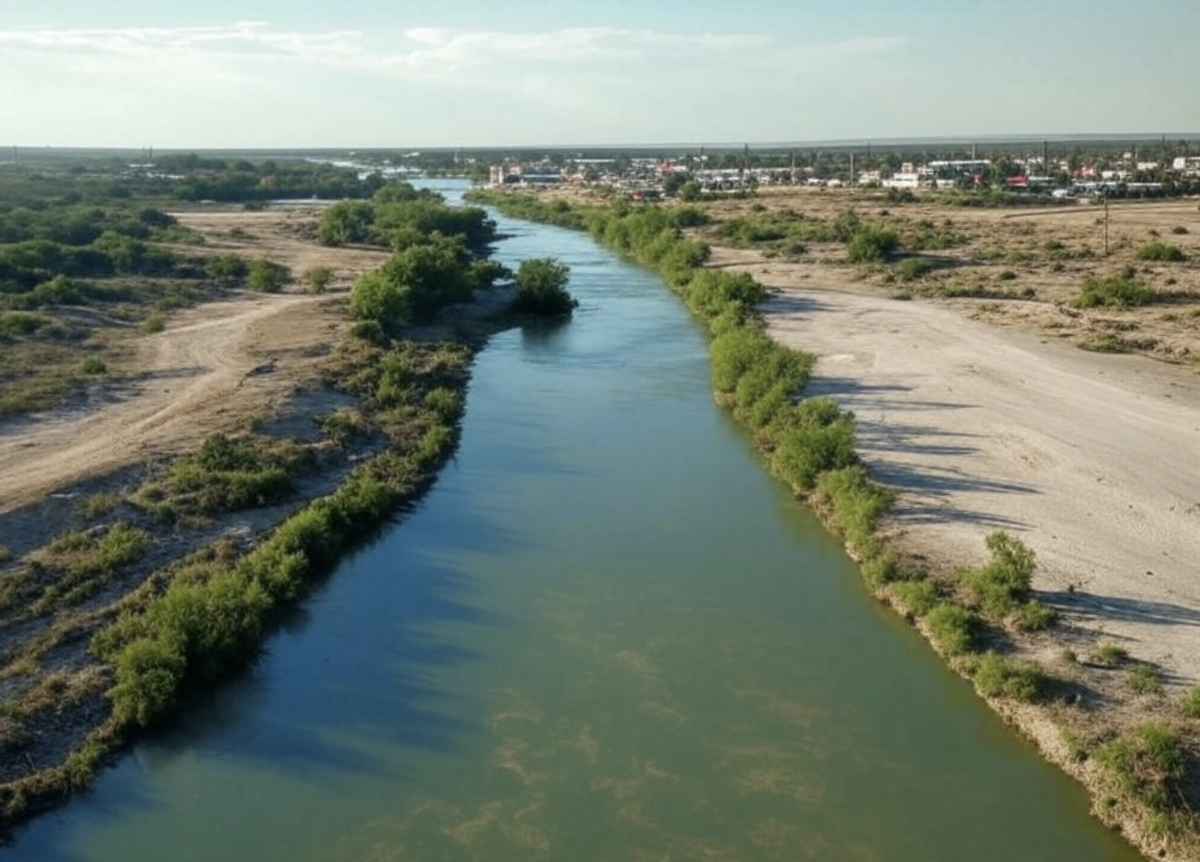 Pronostico para el Río Sabinas de la IA / Foto: Grok