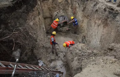 Inicia reparación de la megafuga que dejó más de 100 colonias sin agua en Nuevo León
